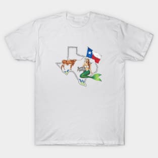 Texas Mermaid T-Shirt